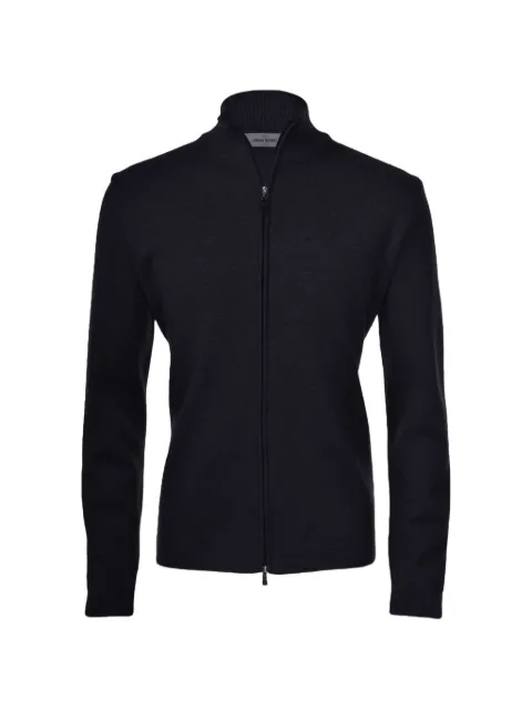 Fileria zip-up high-neck cardigan Black 5614514219