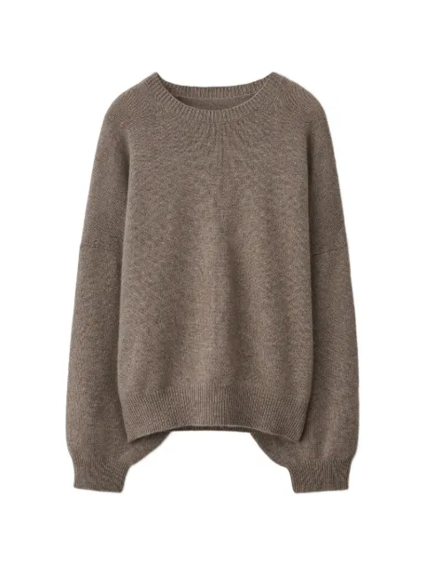 Lisa Yang Veira fine-knit cashmere sweater Brown 2026055GR