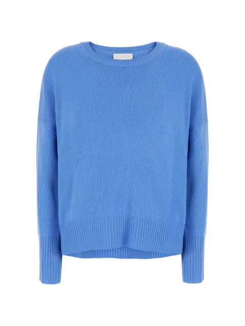 Lisa Yang Mila ribbed-knit cashmere sweater Blue 201726AZU