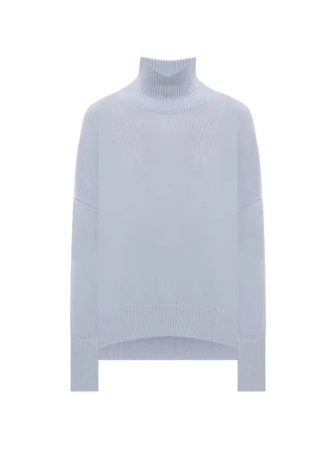 Lisa Yang roll-neck cashmere sweater Blue 202113AZU