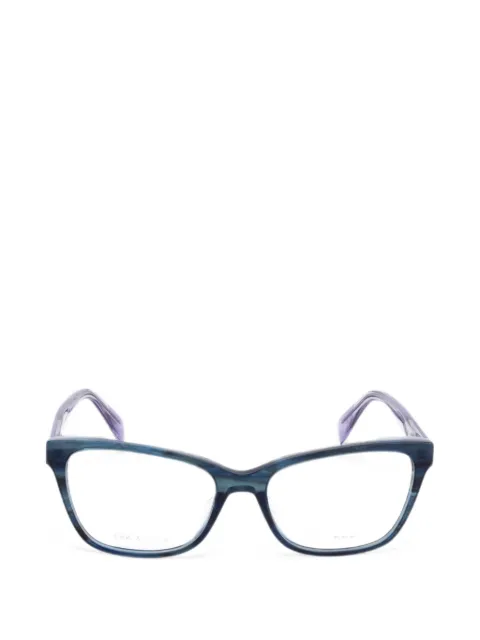 RAG & BONE EYEWEAR geometric-frame glasses Blue RNB3066