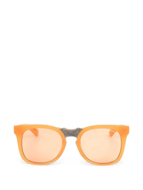 Calvin Klein square-frame sunglasses Orange CKNYC1850S
