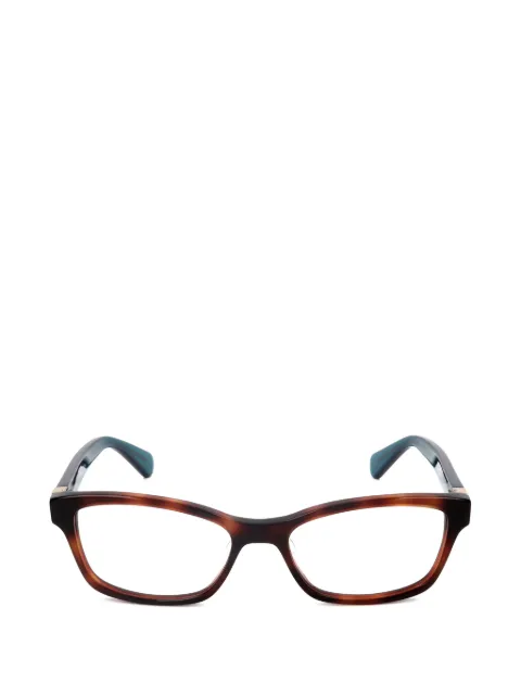 Kate Spade Renne tortoiseshell-effect rectangle-frame glasses Brown RENNE
