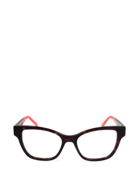 MISSONI EYEWEAR tortoiseshell-effect cat-eye glasses Brown MMI0098