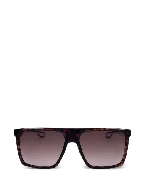 Carrera tortoiseshell-effect square-frame sunglasses Brown CARRERA4019S