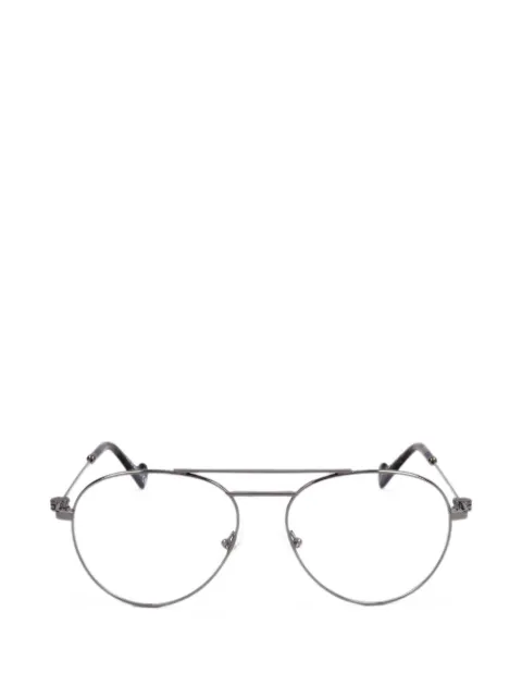 Moncler Eyewear pilot-frame glasses Grey ML5023
