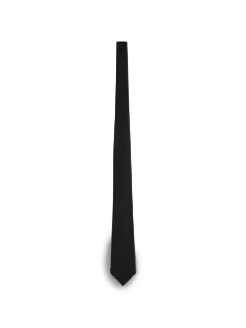 Giorgio Armani silk tie Black 3600873R901U