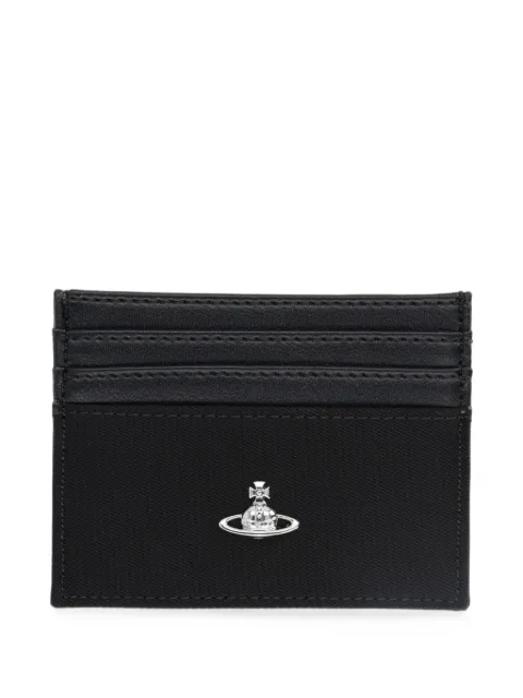 Vivienne Westwood Orb-plaque card holder Black 54030004WW001YN401