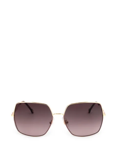 Carolina Herrera square-frame sunglasses Gold HER0139S