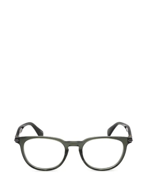 RAG & BONE EYEWEAR round-frame glasses Green RNB7028G