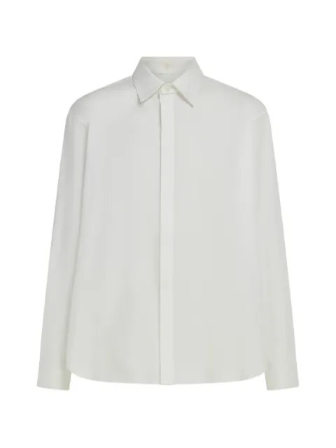 Ferragamo stretch poplin shirt White 798395