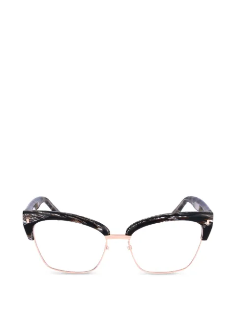DSQUARED2 EYEWEAR geometric-frame glasses Black D20024