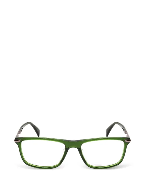RAG & BONE EYEWEAR rectangle-frame glasses Green RNB7047