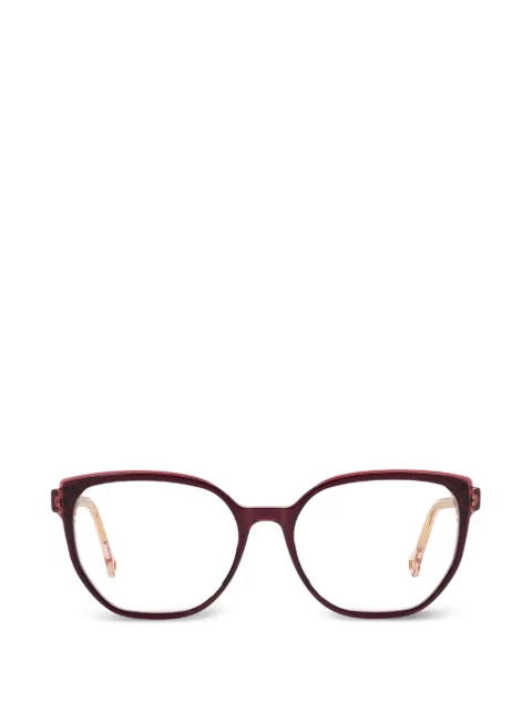 Carolina Herrera round-frame glasses Red HER0214