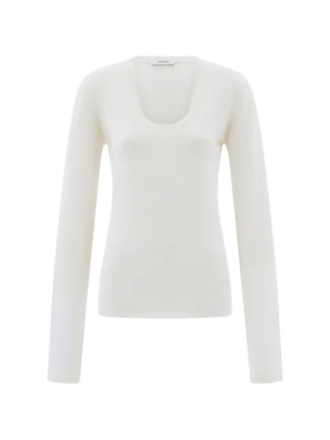 Ferragamo lightweight wool top White 797924