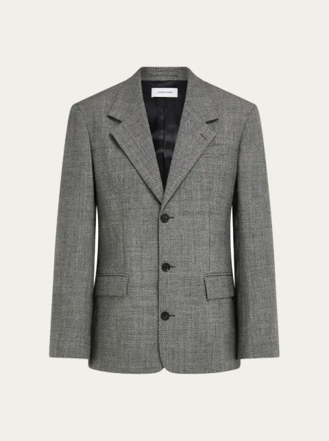 Ferragamo single breasted blazer Grey 797811