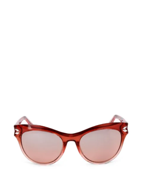 Swarovski Eyewear crystal-embellished cat-eye sunglasses Red SK0171