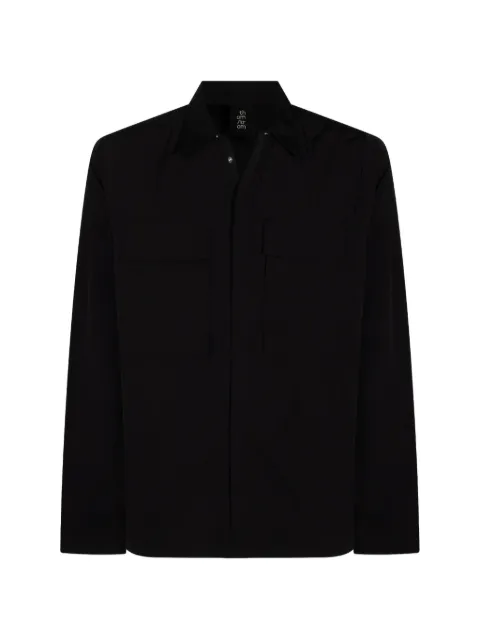 Thom Krom chest-pocket long-sleeved shirt Black MH1850111