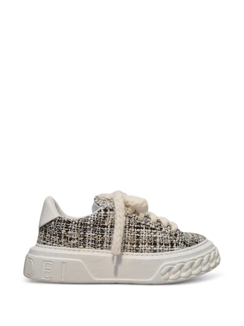 Casadei Off Road tweed-effect chunky-sole sneakers White 2X128C0201C3093