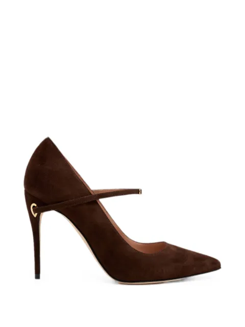 Jennifer Chamandi Lorenzo pointed-toe pumps Brown LORENZO105