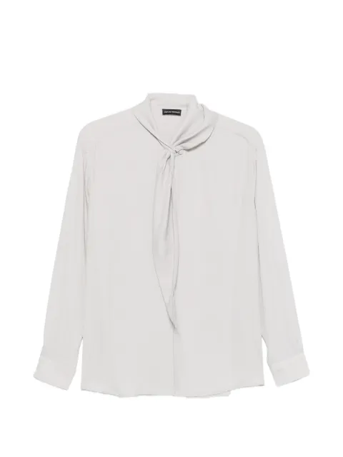 Emporio Armani long-sleeve blouse Grey EW004829TE21850