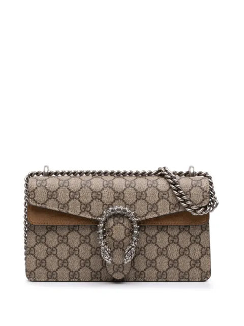 Gucci Pre-Owned 2016-2026 Medium GG Supreme Dionysus crossbody bag Neutrals K950K4JLZQQOB9IQ