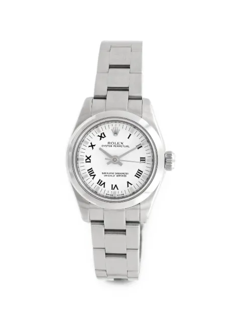 Rolex Oyster Perpetual 26mm watch White 176200