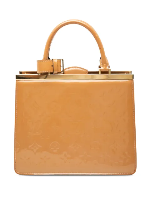 Louis Vuitton Pre-Owned 2012 Monogram Vernis Deesse PM handbag Brown 8REN7Q8P7L2V54U3