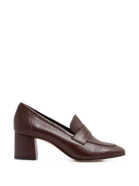 SOPHIQUE Essenziale block-heel pumps Brown ESSENZIALE50