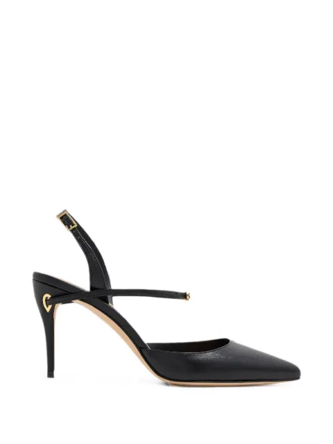 Jennifer Chamandi Vittorio slingback pumps Black VITTORIO85