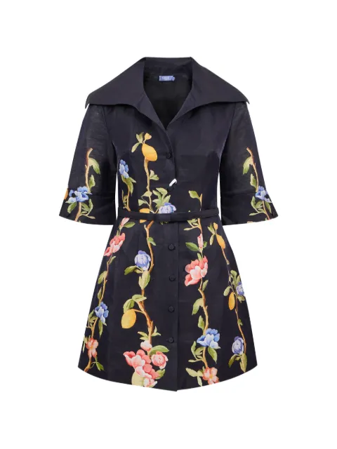Leo Lin Genevieve mini dress Black LLPF26034