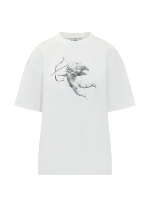 Fiorucci Cupid-print T-shirt White W26PFJTS002CJ11