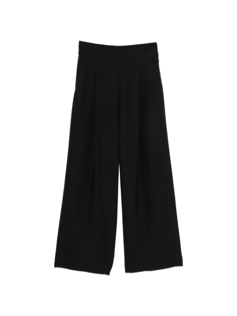 Emporio Armani pleated wide-leg trousers Black EW004845TE21431
