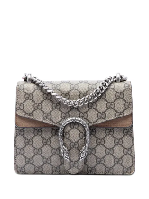 Gucci Pre-Owned 2016-2026 Small GG Supreme Dionysus crossbody bag Neutrals SL69BNH04X9QHBLI
