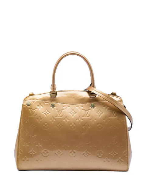 Louis Vuitton Pre-Owned 2015 Monogram Vernis Brea MM satchel Brown N4XTQX9O24TUH040