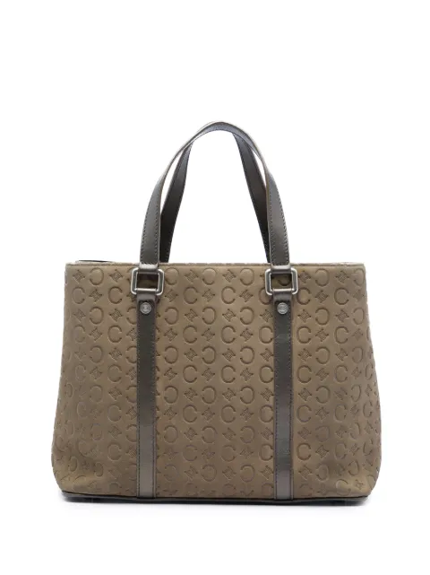 Celine Pre-Owned 2000 C Macadam Suede tote bag Brown FN8QZS17TLFF1EYL