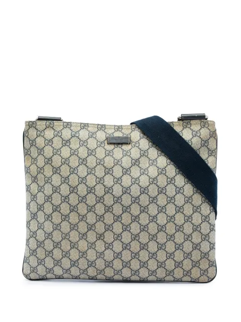 Gucci Pre-Owned 2016-2026 GG Supreme crossbody bag Neutrals EC7R3IEPNEB0P5ZJ