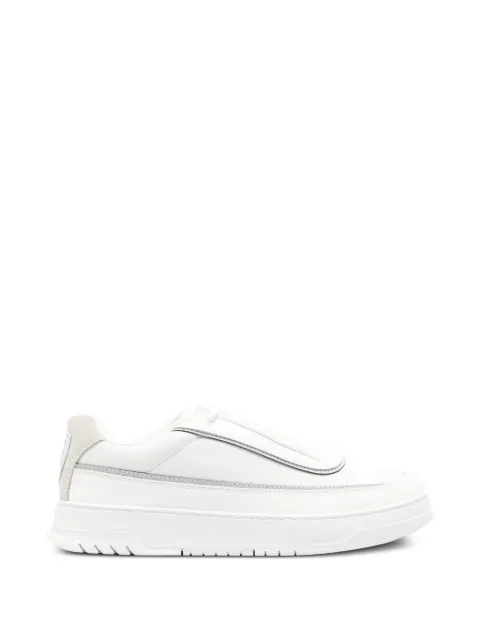 Blauer logo-detail leather sneakers White F6BYRAM12LEA