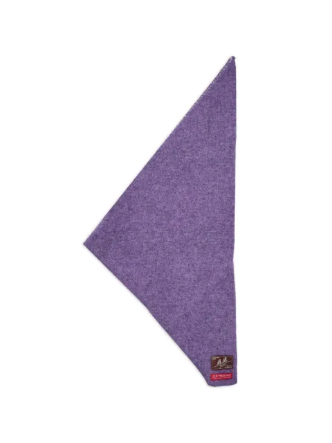 B.B. Walace knitted triangular bandana Purple A0016ADAMS