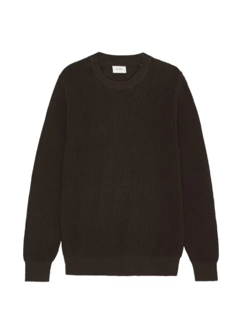Les Deux ribbed-knit crew-neck sweater Brown 1002188867