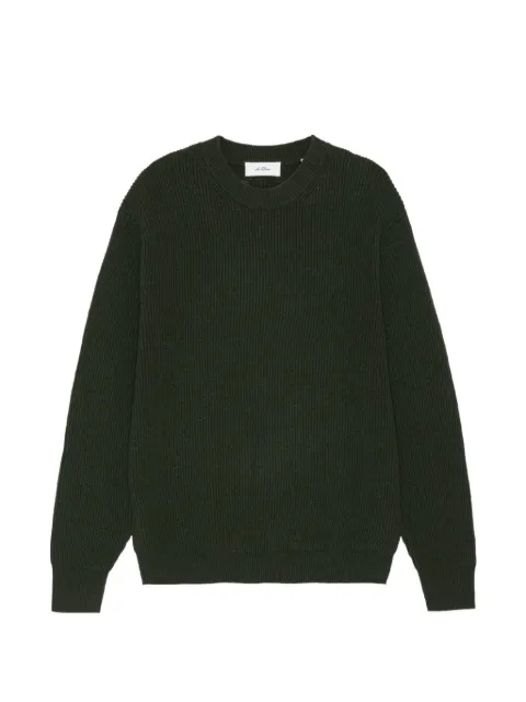 Les Deux ribbed-knit crew-neck sweater Green 1002194528