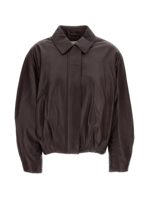 Arma Melis leather jacket Brown 003L266009