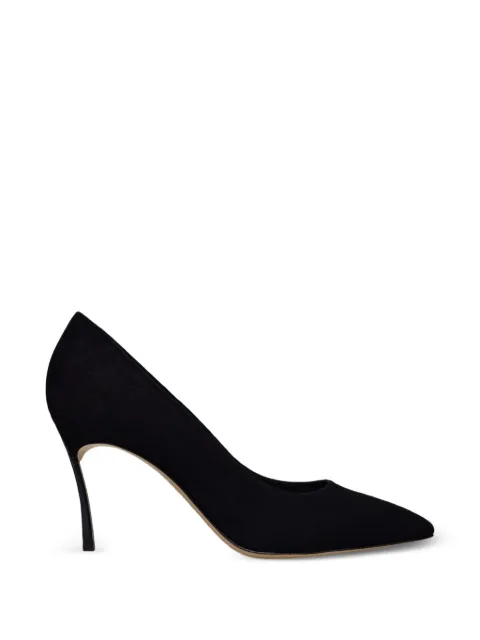 Casadei Blade pointed-toe stiletto pumps Black 1F915W080TCAM0S