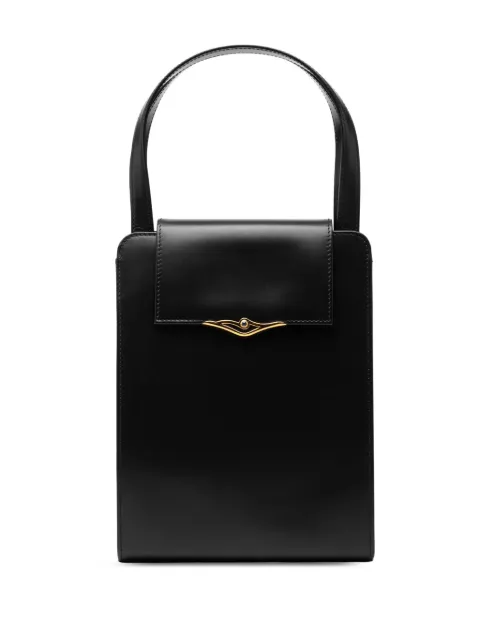 Cartier 20th Century Leather Sapphire Line handbag Black UFYR3J8VCVAIL076