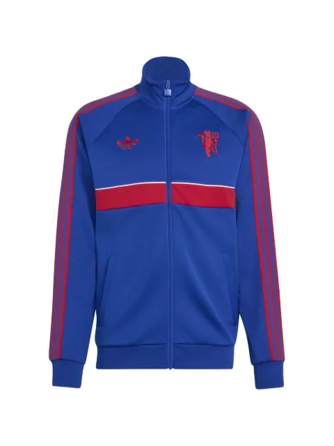 adidas Manchester United logo-embroidered track jacket Blue KH4817