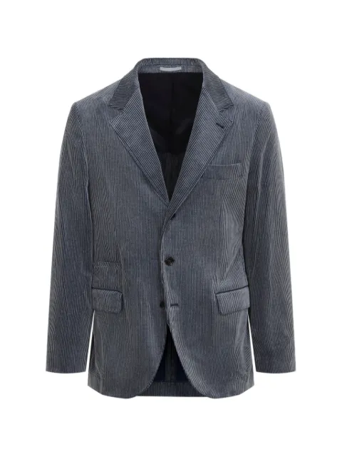 Brunello Cucinelli corduroy jacket Blue MV4507BTDC2065