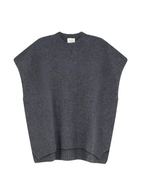 Alysi sleeveless boxy-fit sweater Grey 266427A6008AN