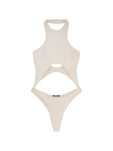 VENUJA cut-out swimsuit Neutrals OP001ABTRBUTTER