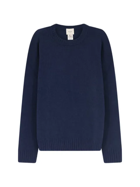 Alysi ribbed-trim sweater Blue 266435A6008NOTTE