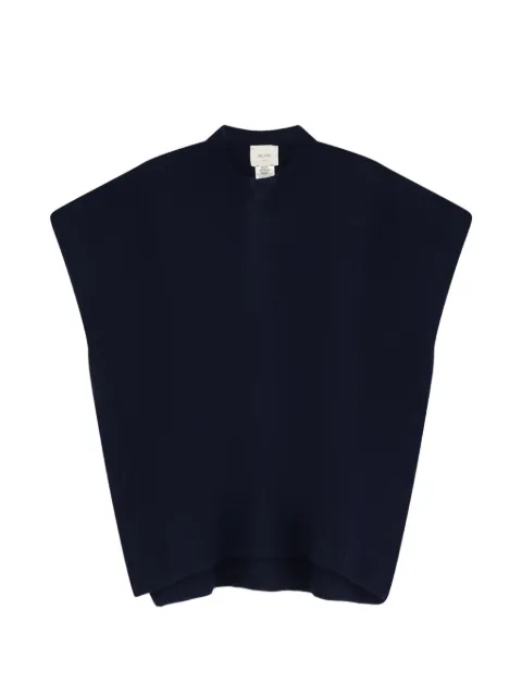 Alysi sleeveless boxy-fit sweater Blue 266427A6008NOTTE